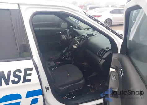 2017 Ford Utility Police Interceptor z USA, uszkodzony, nr VIN 1FM5K8ARXHGC78298